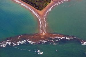 Whale-tail Isthmus, Uvita Beach, Pacific Coast, Costa Rica