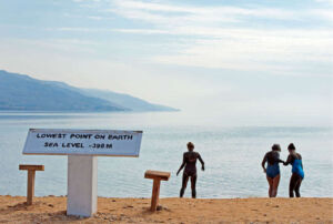 Dead Sea bathers 3